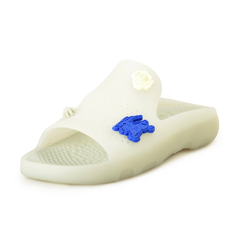 Burberry Women's "Stingray" Rubber Pool Slide Flip Flop Shoes US 9 EUR 39